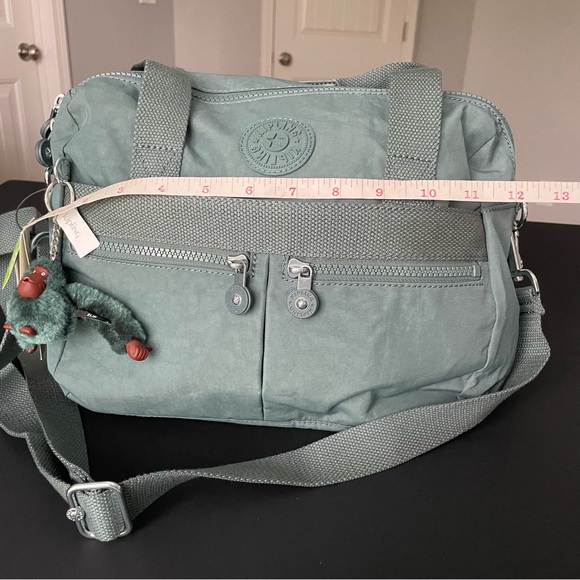 Kipling Klara Light Aloe Tonel Color Shoulder Crossbody Handbag - Picture 10 of 15
